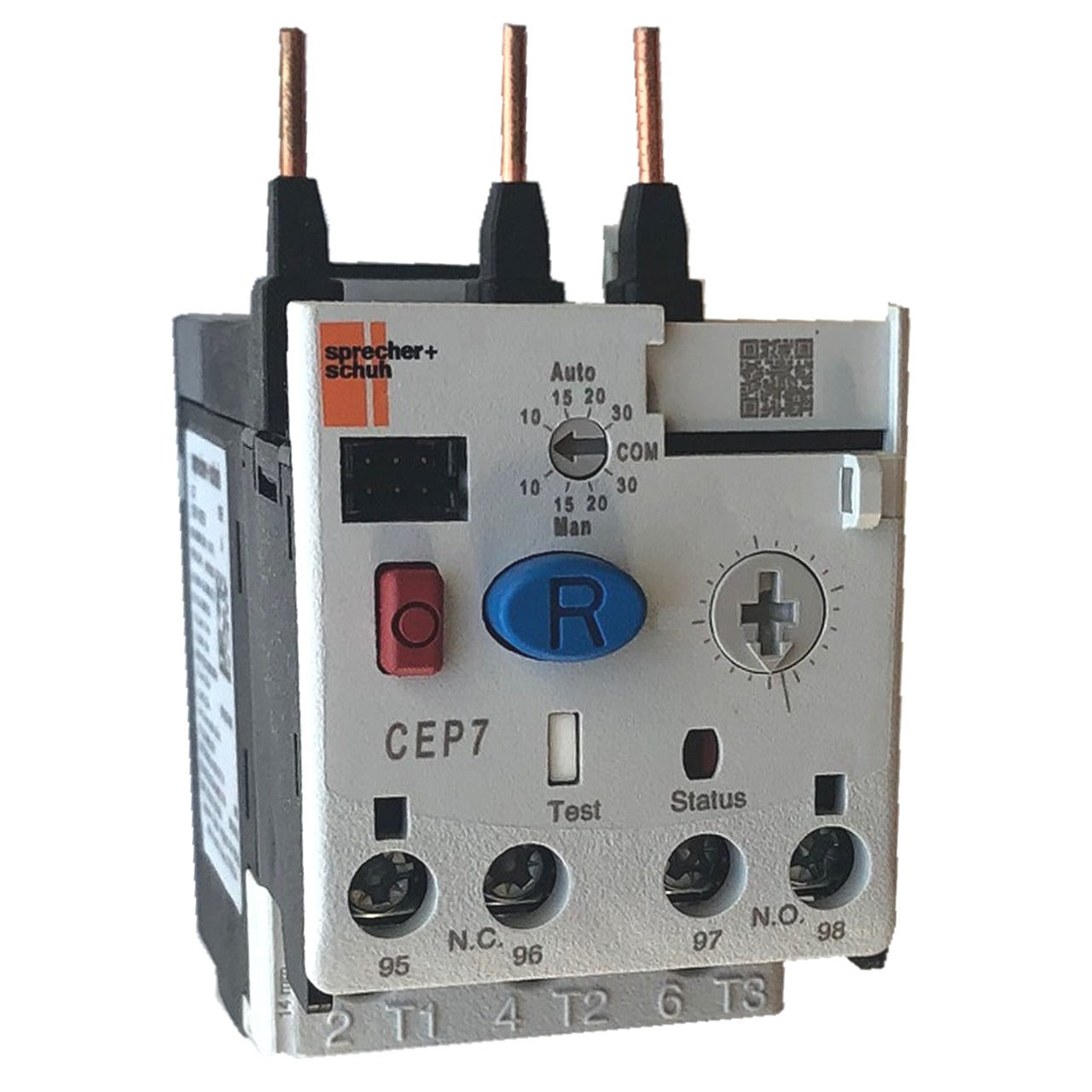 SPRECHER & SCHUH Sprecher and Schuh CEP7-EECB Electronic Overload Relay 1-100 A Range (CA7 Mount)
