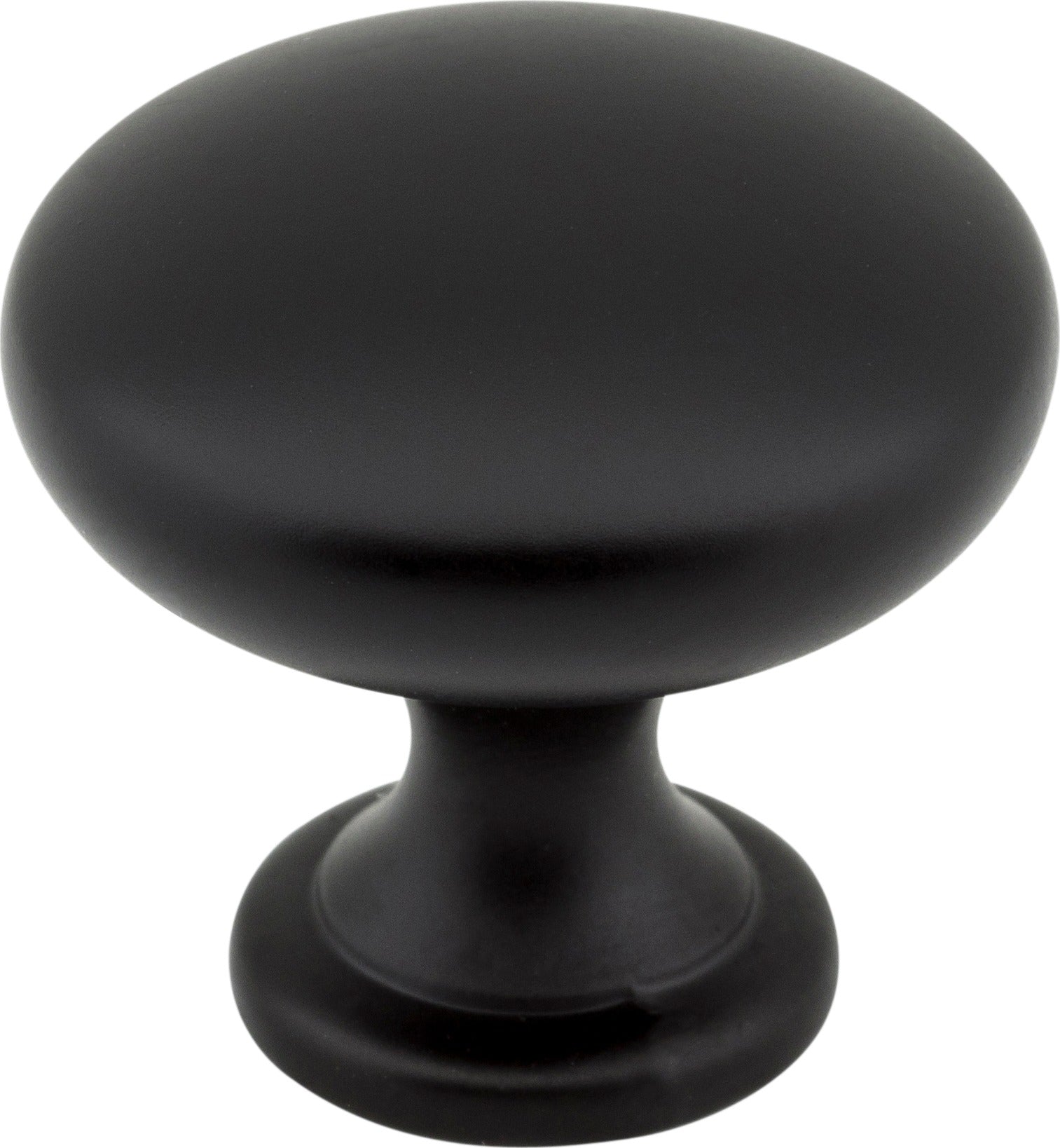ELEMENTS Elements 3910-MB Cabinet Mushroom Knob Matte Black
