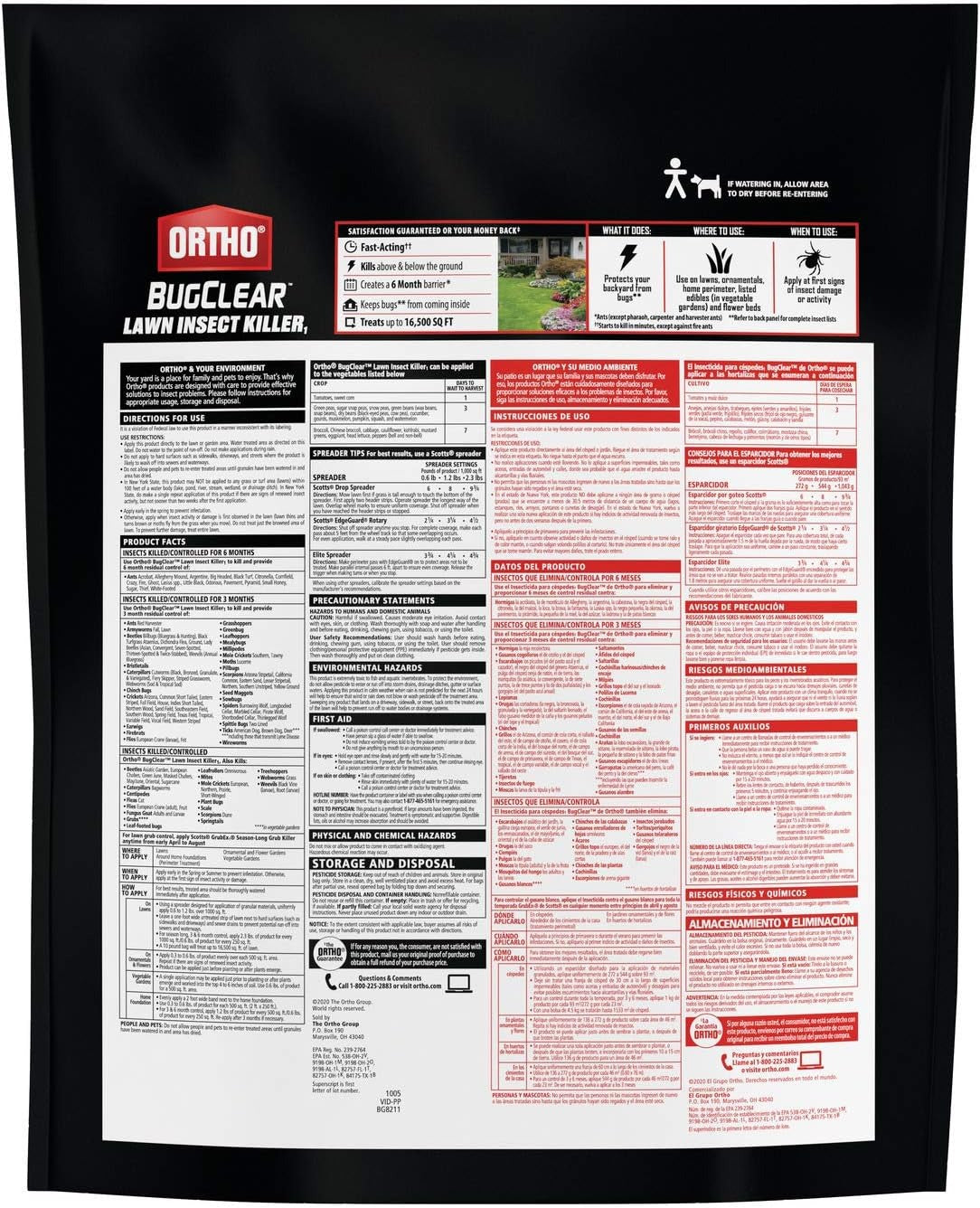 ORTHO Ortho 0425310 BugClear Insect Killer 10 lb (1 Pack)