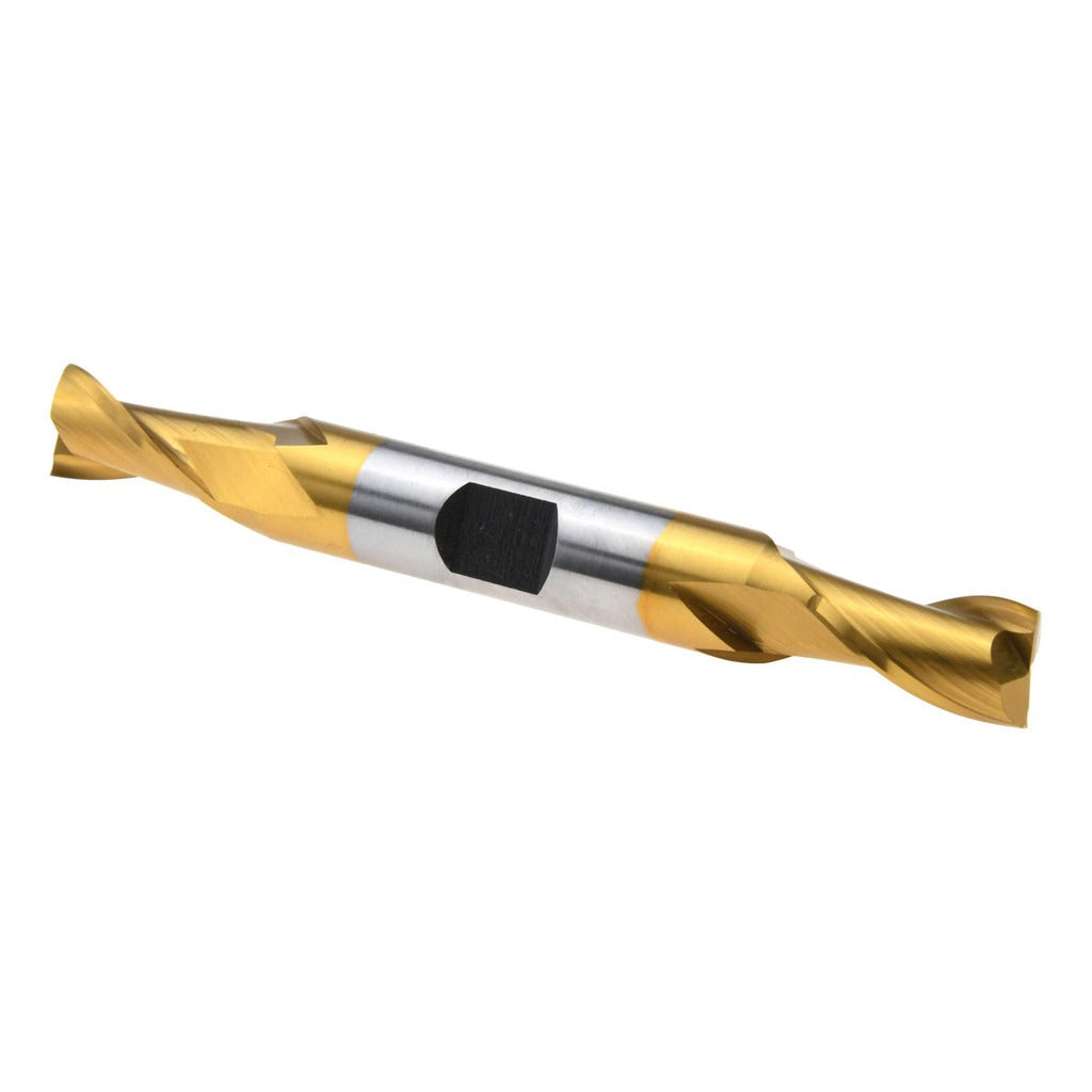 HERTEL Hertel E8050022 Square End Mill 11/32 in 2 Flute Hss Tin