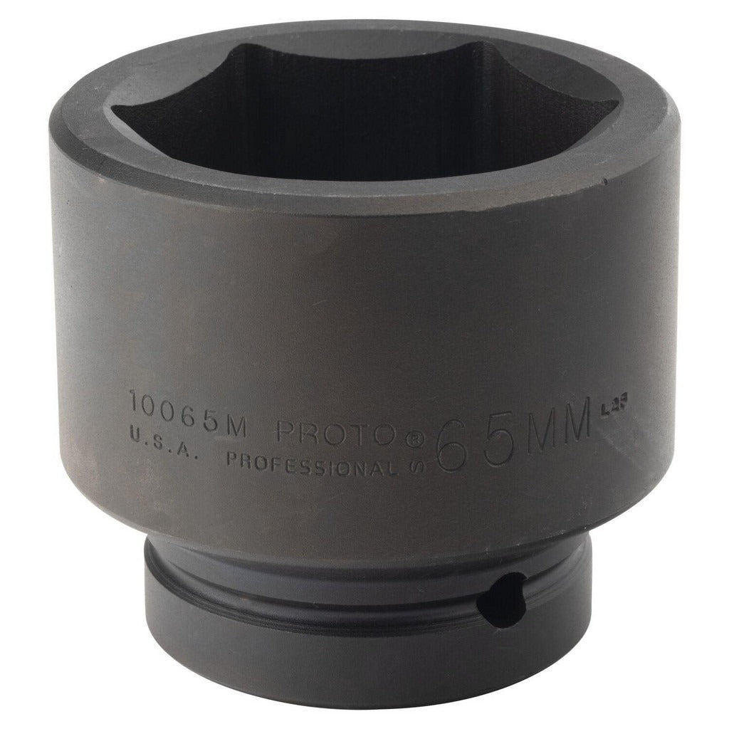 PROTO Proto J10065M Impact Socket 1 in Drive 65mm 6-point