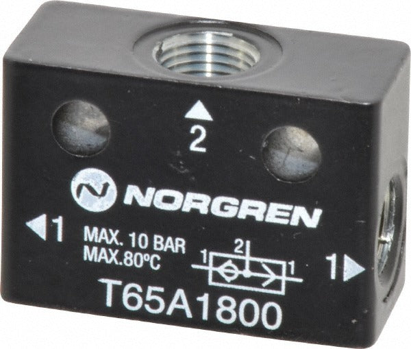 NORGREN Norgren T65A1800 Shuttle Air Flow Control Valve Npt