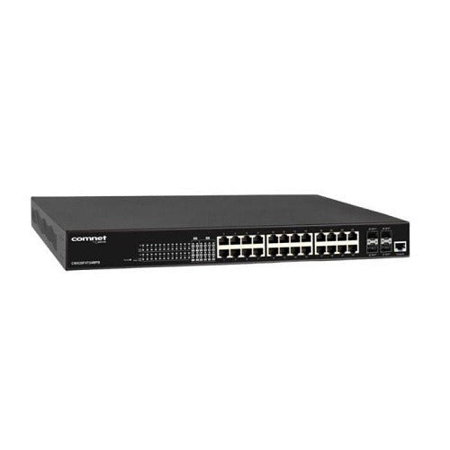 COMNET Comnet CWX28F4T24MPB 28 Port Gigabit Network Switch