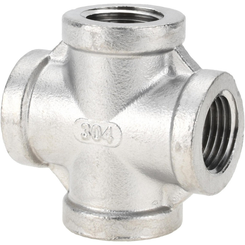 VALUE COLLECTION Value Collection 4+B1/2 Stainless Steel Cross Fitting Npt