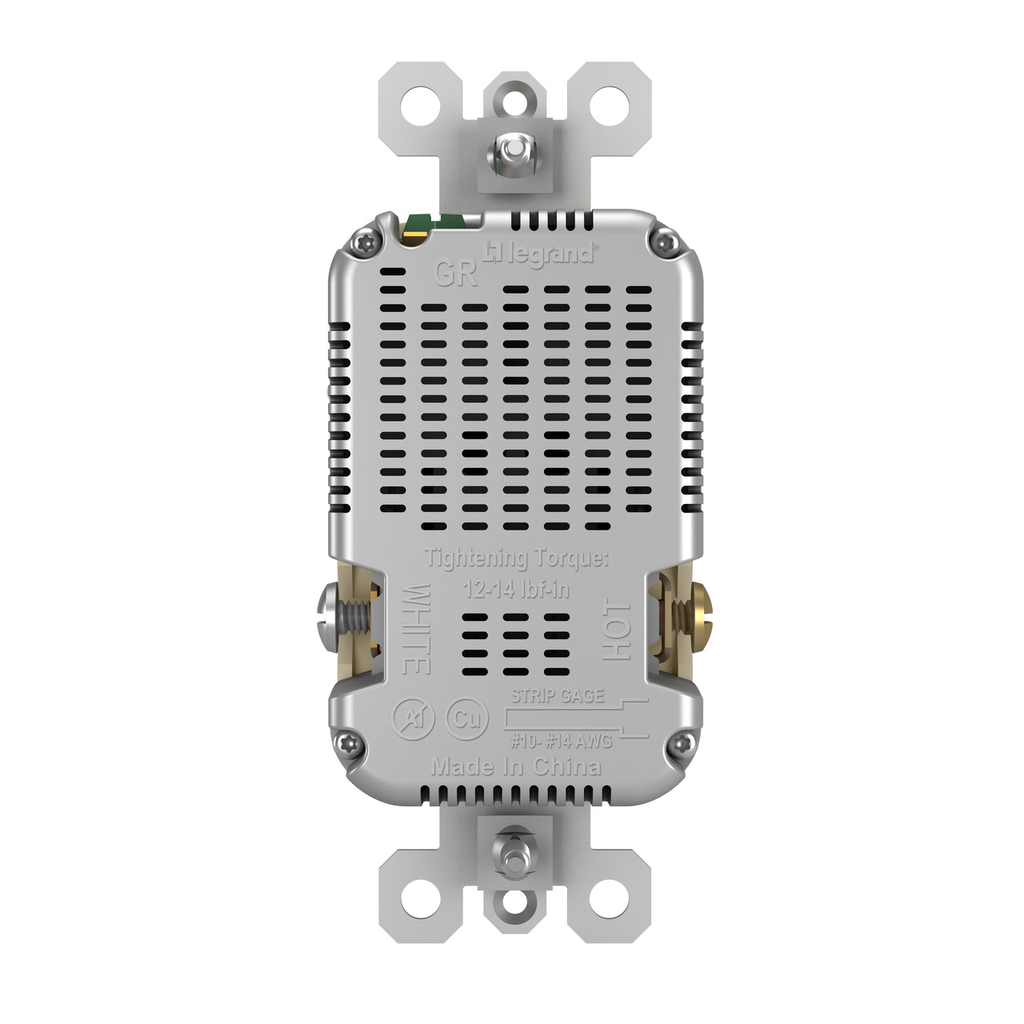 Pass & Seymour R26USBACLA Combination USB Charger & Duplex Receptacle Device Light Almond