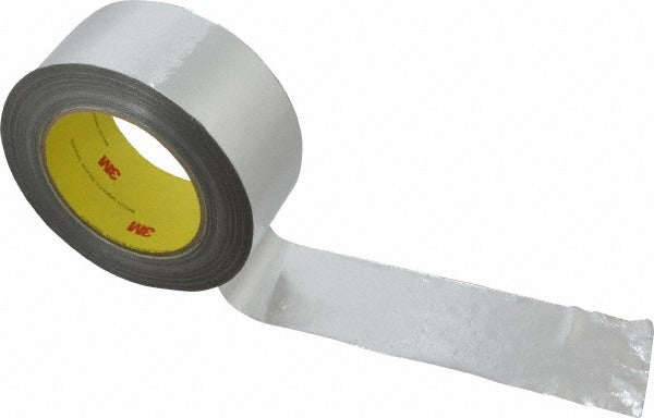 3M 3M 7000028867 Glass Cloth Tape 2in 36yd Silver Aluminum