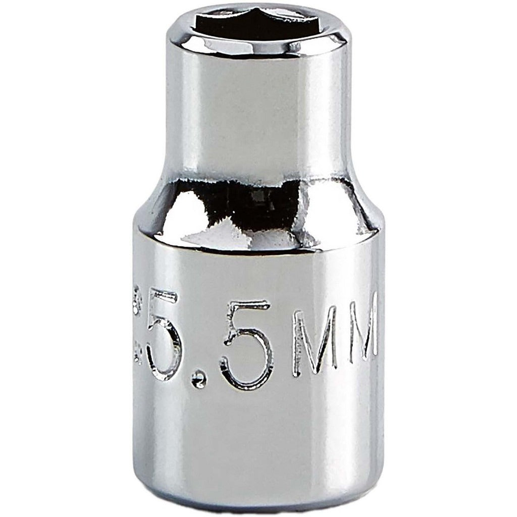 PROTO Proto J47055M 5mm 6-point 1/4 Drive Hand Socket