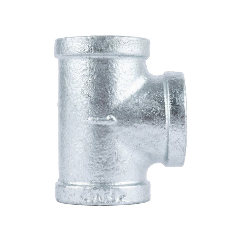 CODA RESOURCES Coda Resources 506726 Galvanized Iron Tee Fitting 1 Inch