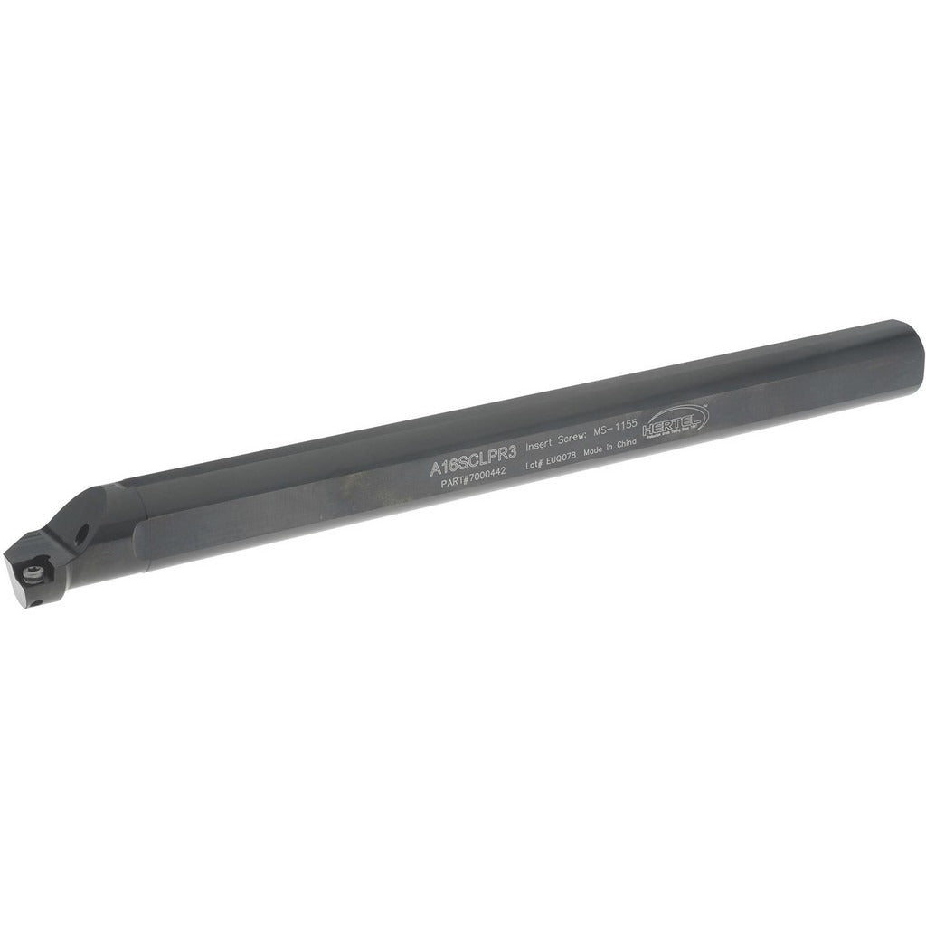 HERTEL Hertel 7000442 Indexable Boring Bar 1 in Shank A16SCLPR3