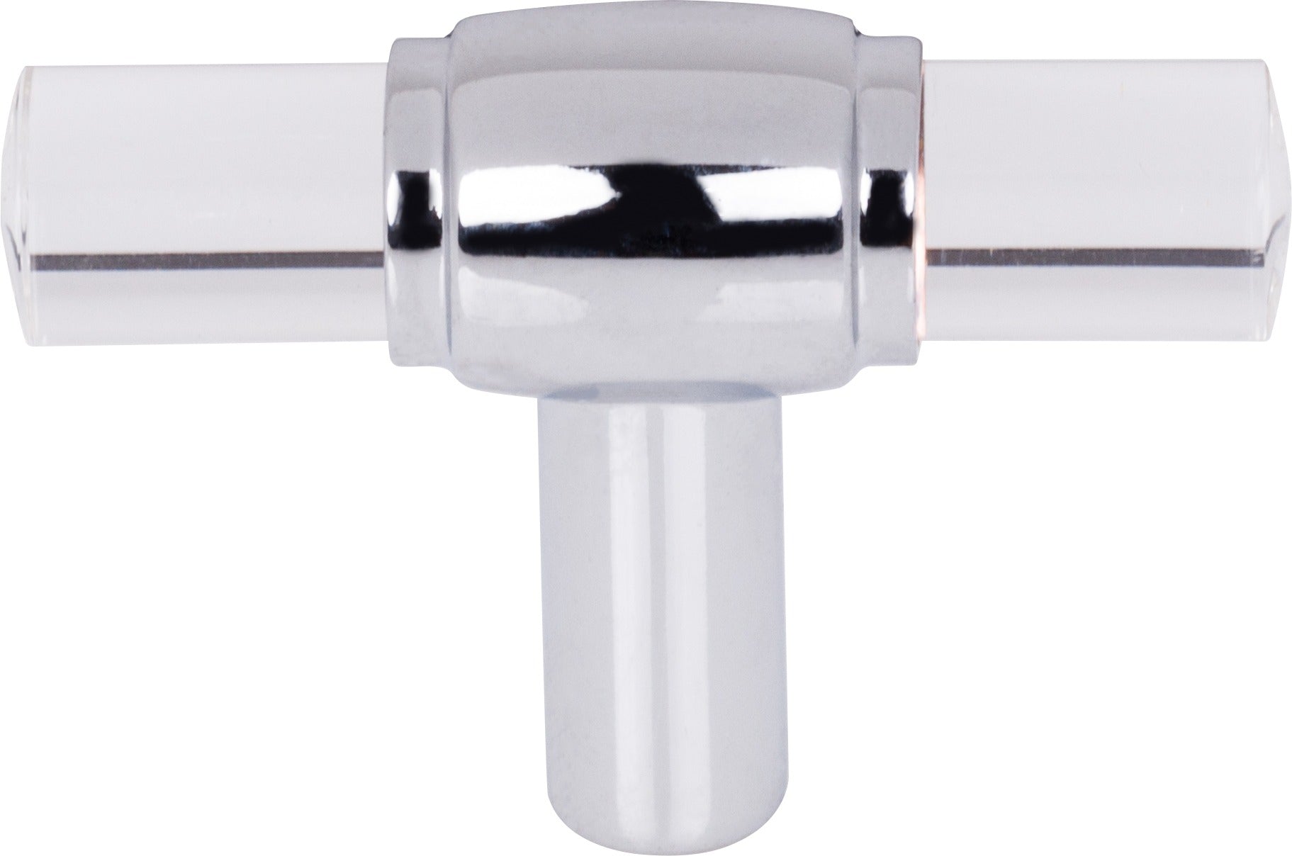 JEFFREY ALEXANDER Jeffrey Alexander 775L-PC Cabinet T-knob 2in Polished Chrome