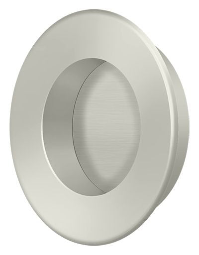 DELTANA Deltana FP178U15 Round Flush Pull Satin Nickel