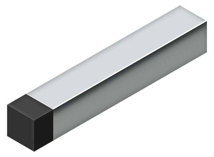 DELTANA Deltana BDSS40U26 Square Heavy Duty Door Bumper 4 in