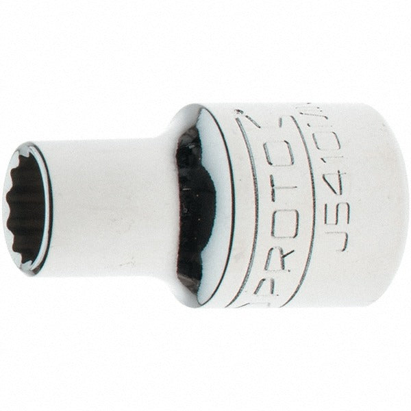 PROTO Proto J5410MN 10mm 12-point 1/2 Drive Hand Socket