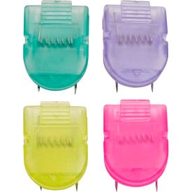 ADVANTUS Advantus Corp. 75306 Panel Wall Clip Cool Colors 4 Pack
