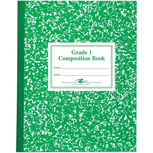 ROARING SPRING Roaring Spring ROA77920 Grade 1 Composition Book 50 Sheets