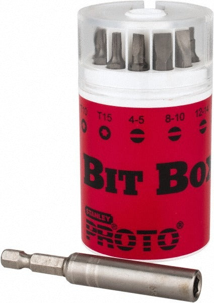 PROTO Proto J61901 Screwdriver Insert Bit Set 10 Piece