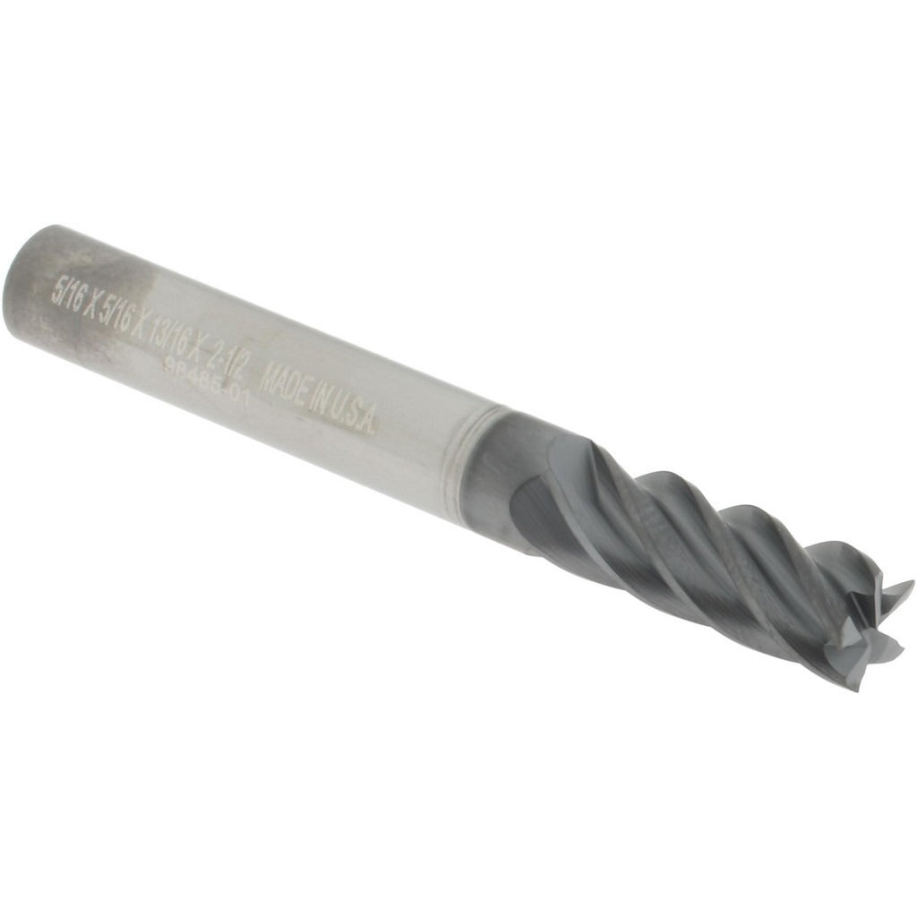 ACCUPRO Accupro 311491 Square End Mill 5/16in 5 Flute Solid Carbide