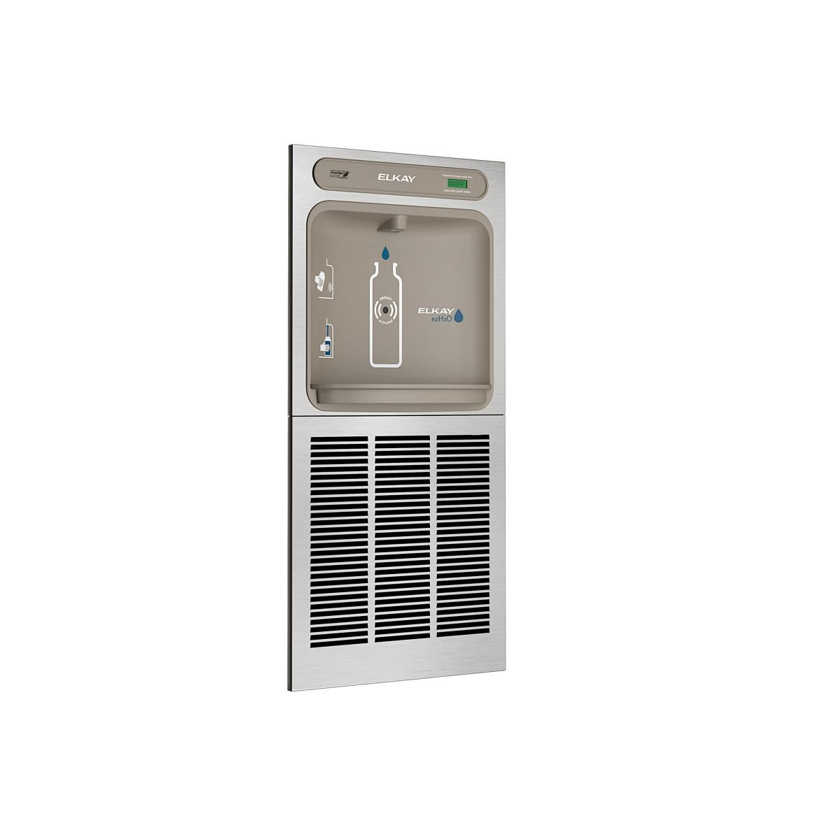 ELKAY Elkay EZWSGRN8K In-wall Bottle Filling Station 8.0 Gph