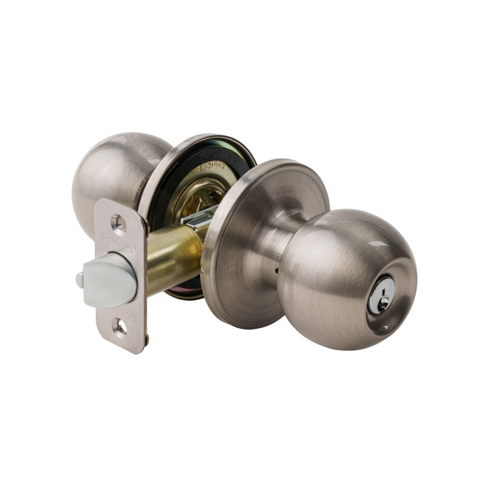 PAMEX Pamex FT3P00 Entry Knob Lock Satin Nickel