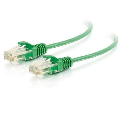 QUIKTRON Quiktron 576-RD20-003 Cat6 Patch Cable Green Booted 28AWG