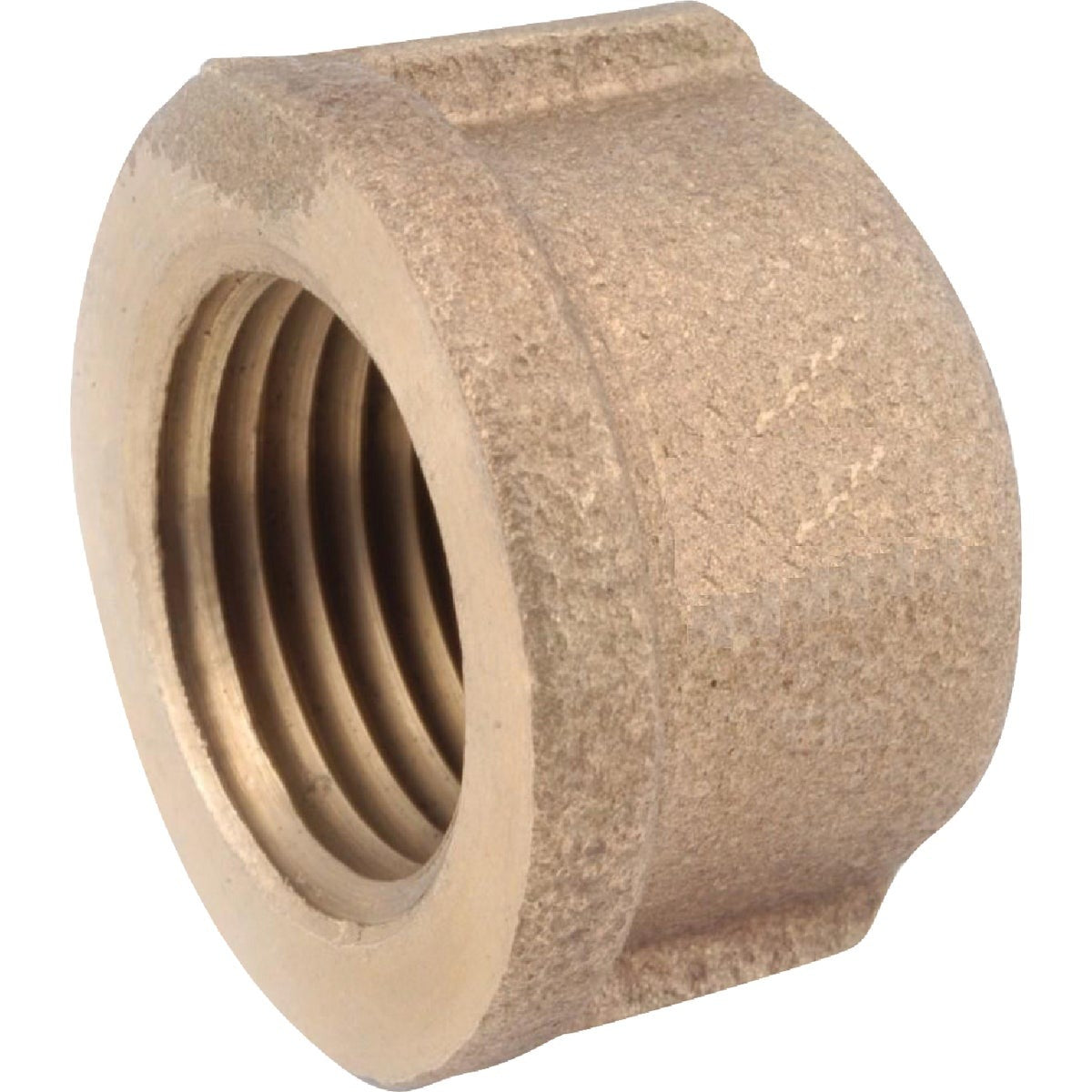 ANDERSON METALS Anderson Metals 738108-06 Brass Pipe Cap 3/8 Inch
