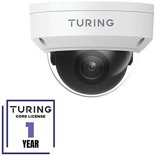 TURING Turing Video TP-MFD4A28-1Y 4MP Ip Dome Camera 2.8mm