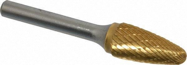 SGS PRO Sgs Pro 13385 Carbide Bur SF-5 Tree Radius Double Cut