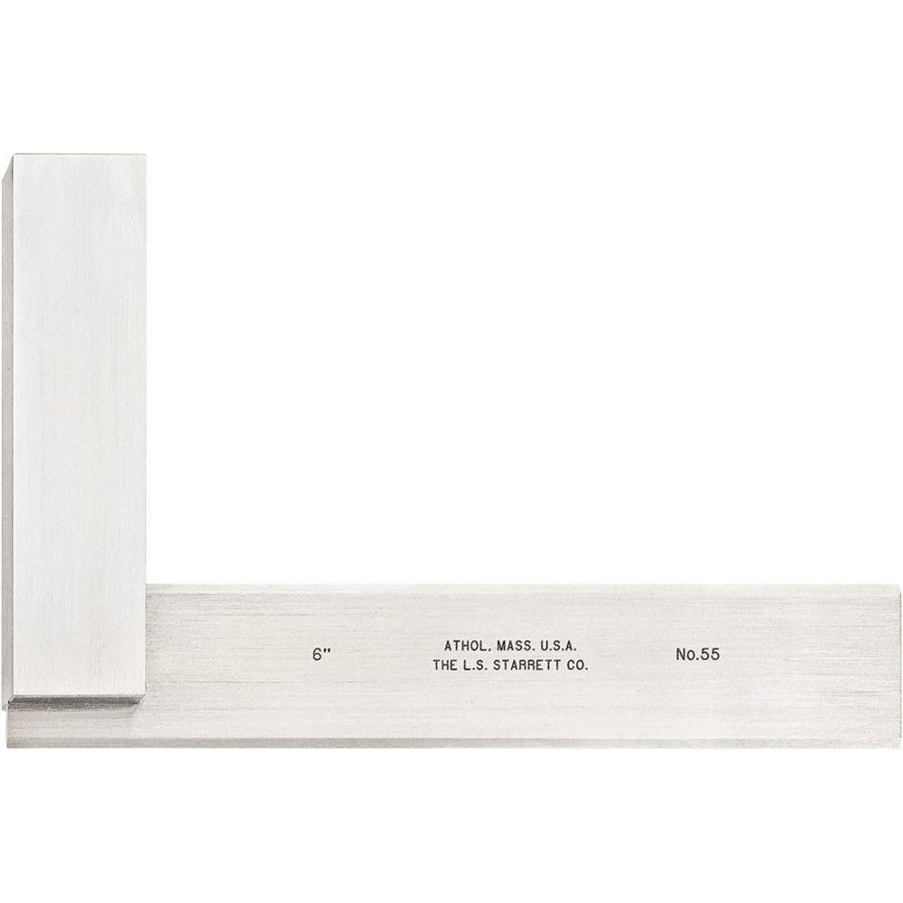 STARRETT Starrett 50283 Steel Square 6 in Blade 4-5/16 in Base