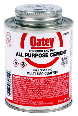 OATEY Oatey Company 30821 All Purpose Solvent Cement 8 Oz