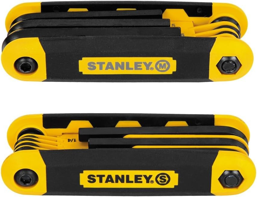 STANLEY Stanley STHT71839 Folding Metric and Sae Hex Keys 2-Pack