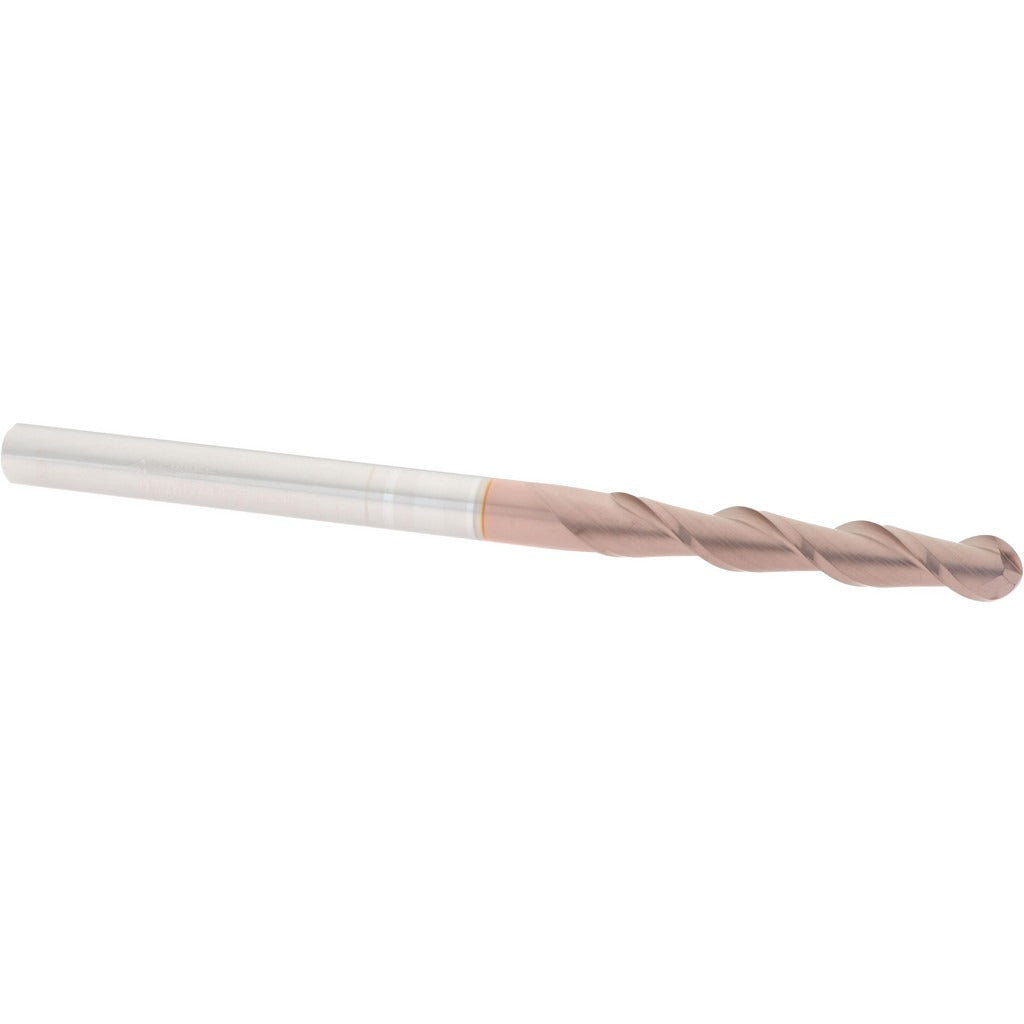 ACCUPRO Accupro 12184248 Ball End Mill 0.25in 2 Flute Solid Carbide Ticn