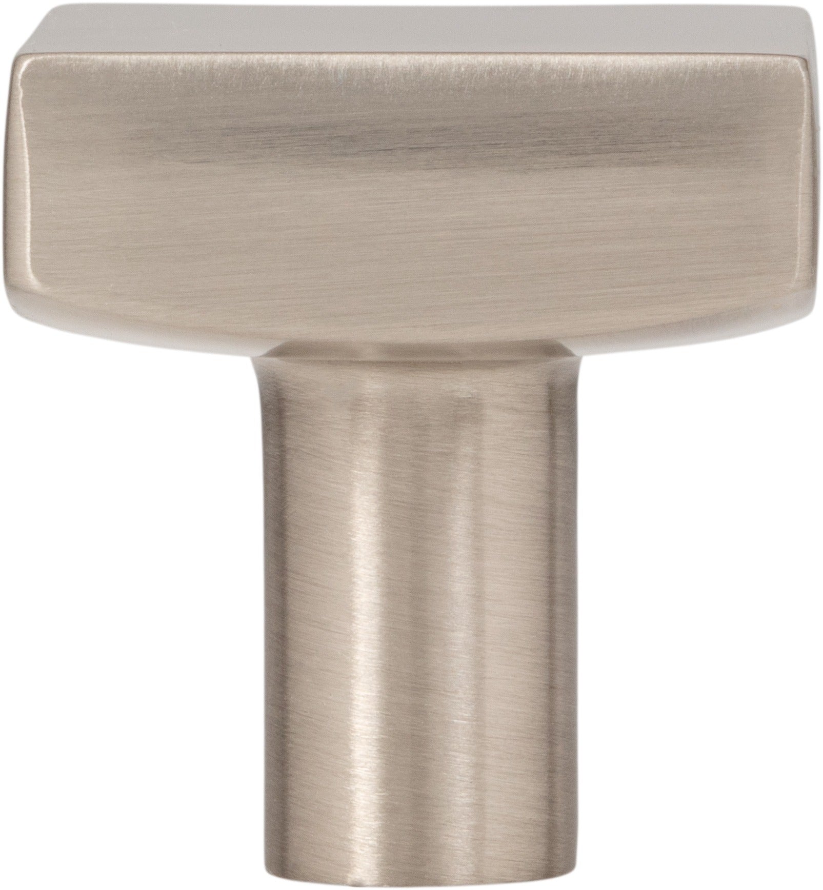 JEFFREY ALEXANDER Jeffrey Alexander 845SN Square Cabinet Knob Satin Nickel