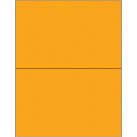 BSC PREFERRED Bsc Preferred LL415OR Fluorescent Orange Temporary Labels