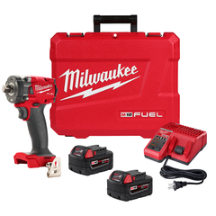 Milwaukee 2855P22 M18 FUEL 1/2 Compact Impact Wrench w/ Pin Detent Kit