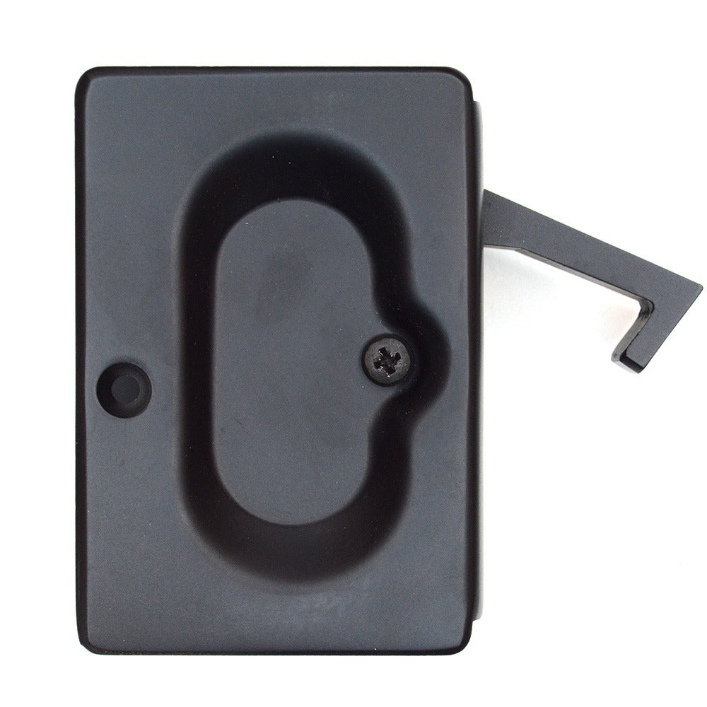 EMTEK Emtek 2101US19 Pass Pocket Door Lock Flat Black