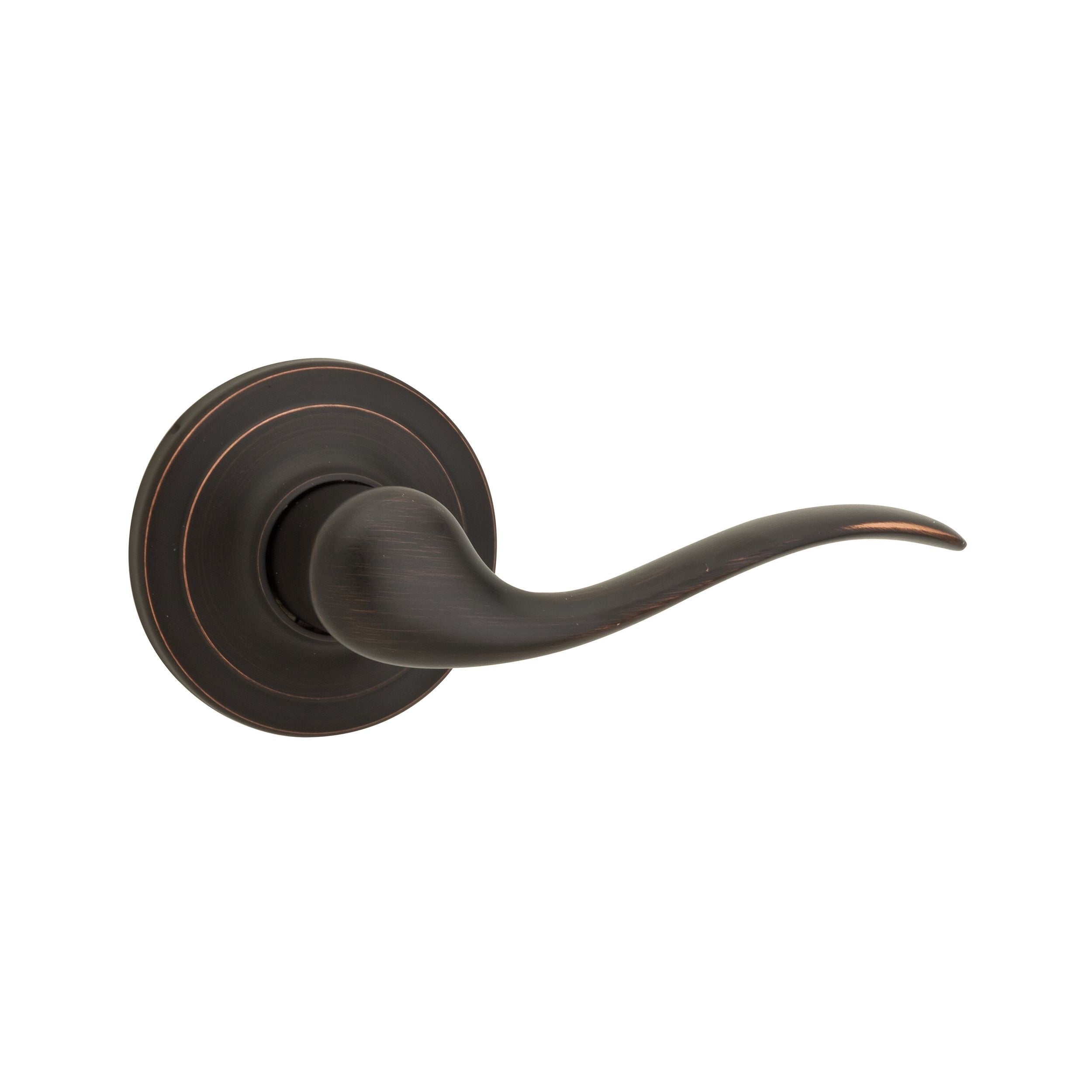 KWIKSET Kwikset 966TNLRH-11P.UNIV Tustin Lever Handleset Trim Venetian Bronze