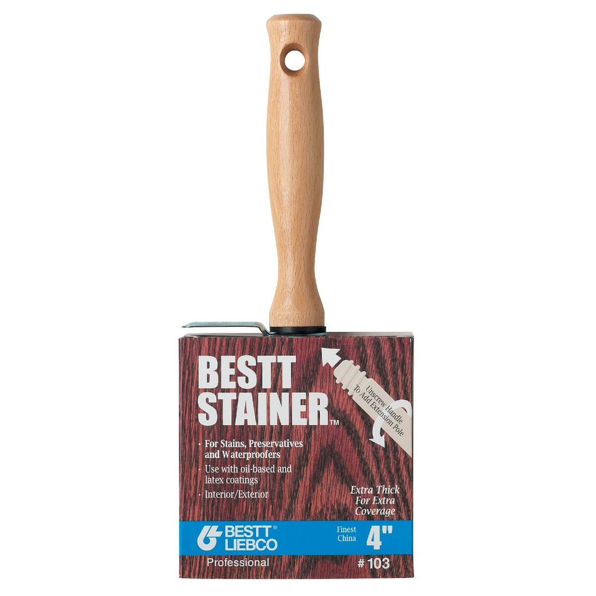 BESTT LIEBCO Bestt Liebco 551480600 4 Inch Stainer Brush