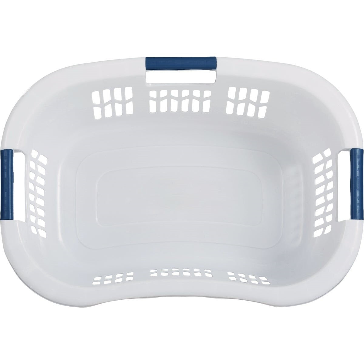 RUBBERMAID RUBBERMAID FG299787WHT 3-Handled Laundry Basket