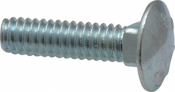 VALUE COLLECTION Value Collection 489020PS Carriage Bolt 1/4-20 1 in Zinc Grade 2