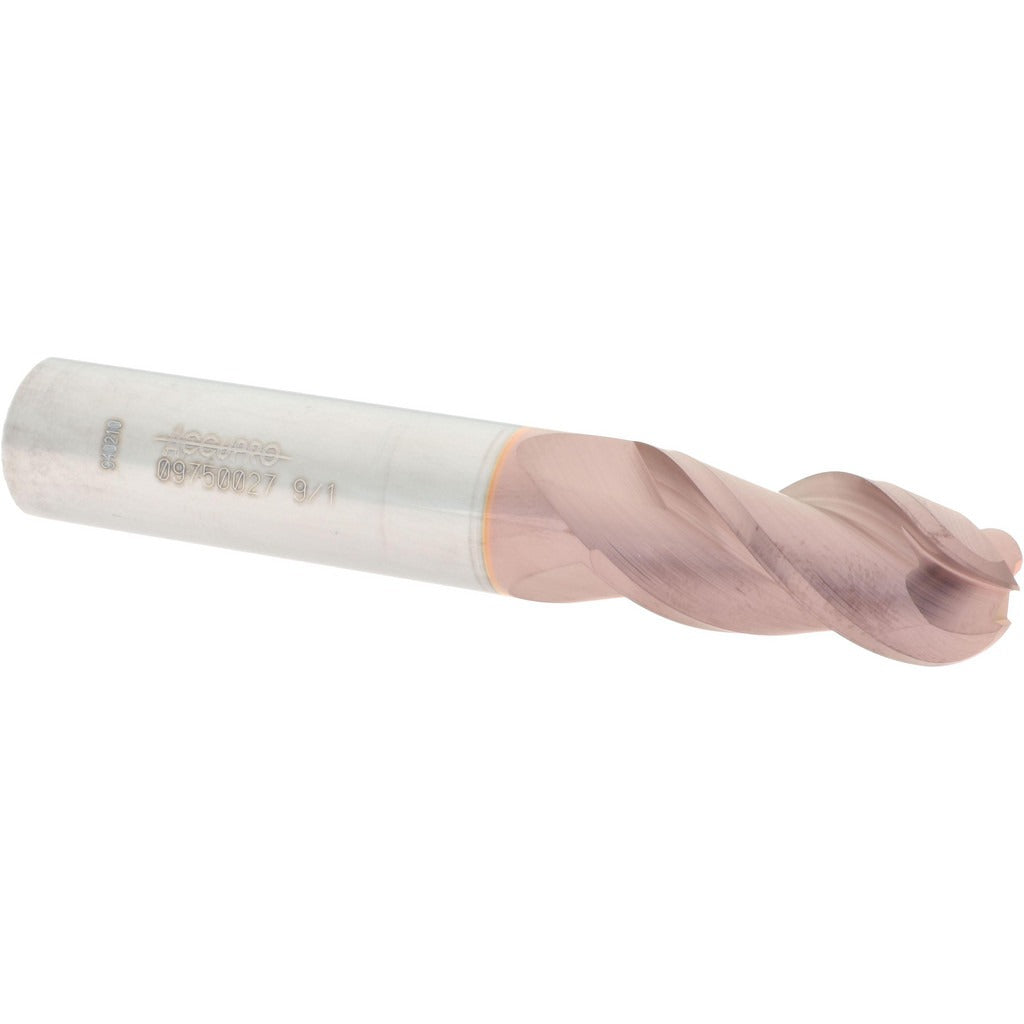 ACCUPRO Accupro 12184401 Ball End Mill 0.5625 in 3 Flute Carbide