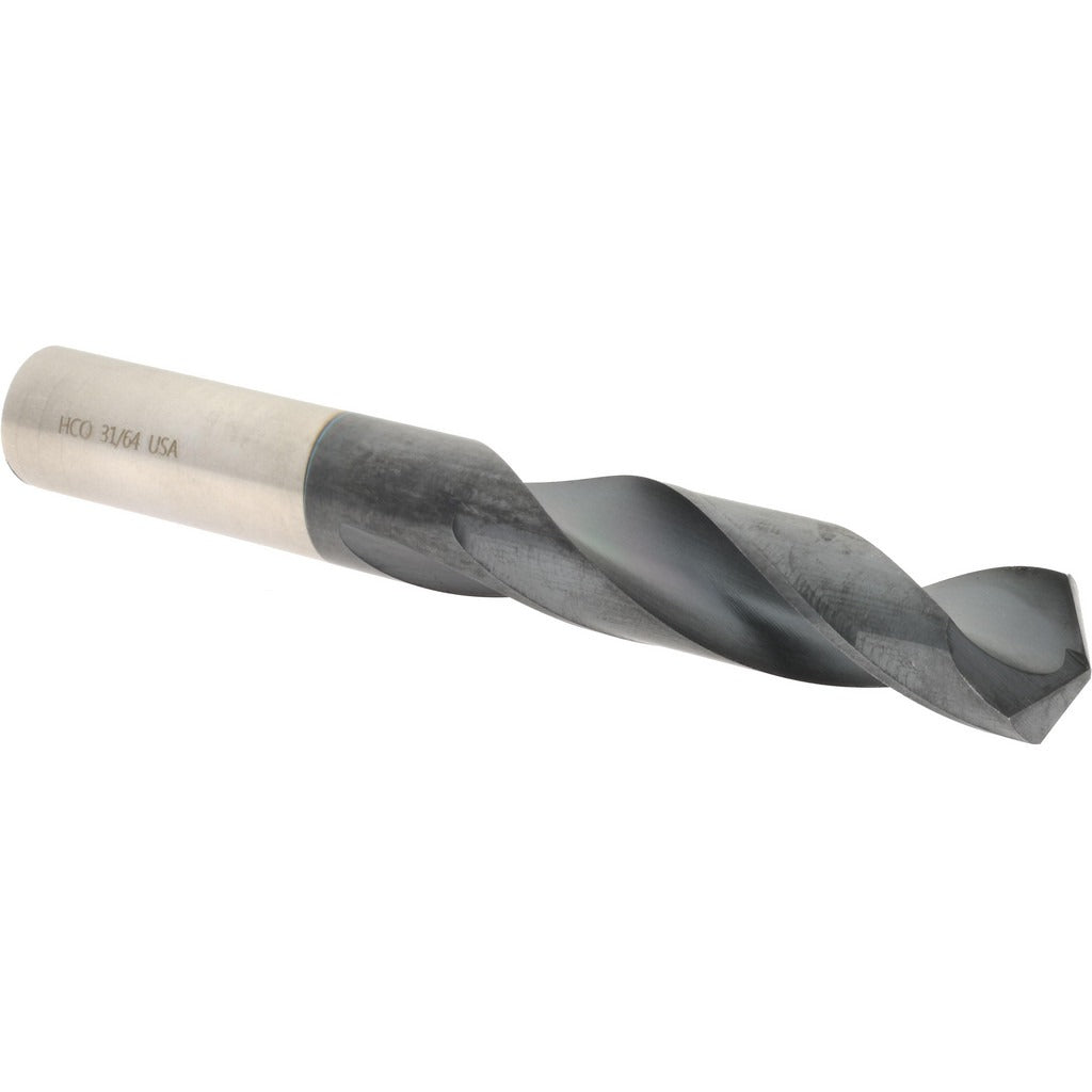 HERTEL Hertel 74131640 Cobalt Screw Machine Drill Bit 31/64 in