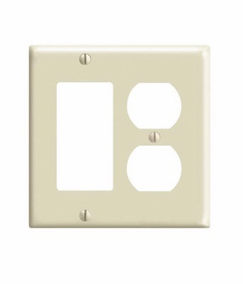 LEVITON Leviton Mfg Co 001-80455-00I Combo Wall Plate 25 Pack