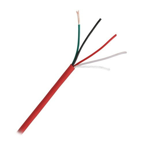 WIREPATH Wirepath SP-184-STR-1000-RD 18 Awg 4C Fire Alarm Cable