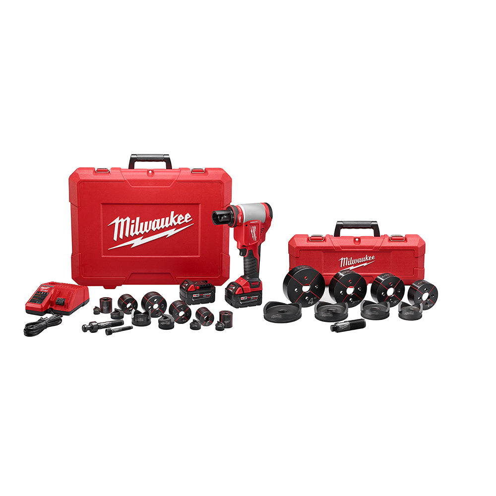 Milwaukee 2677-23 Knockout Tool Kit 6 Ton 1/2 - 4