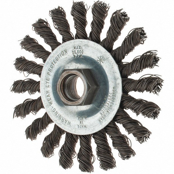 TRU-MAXX Tru-maxx 88549 Knotted Wire Wheel Brush 4 Inches