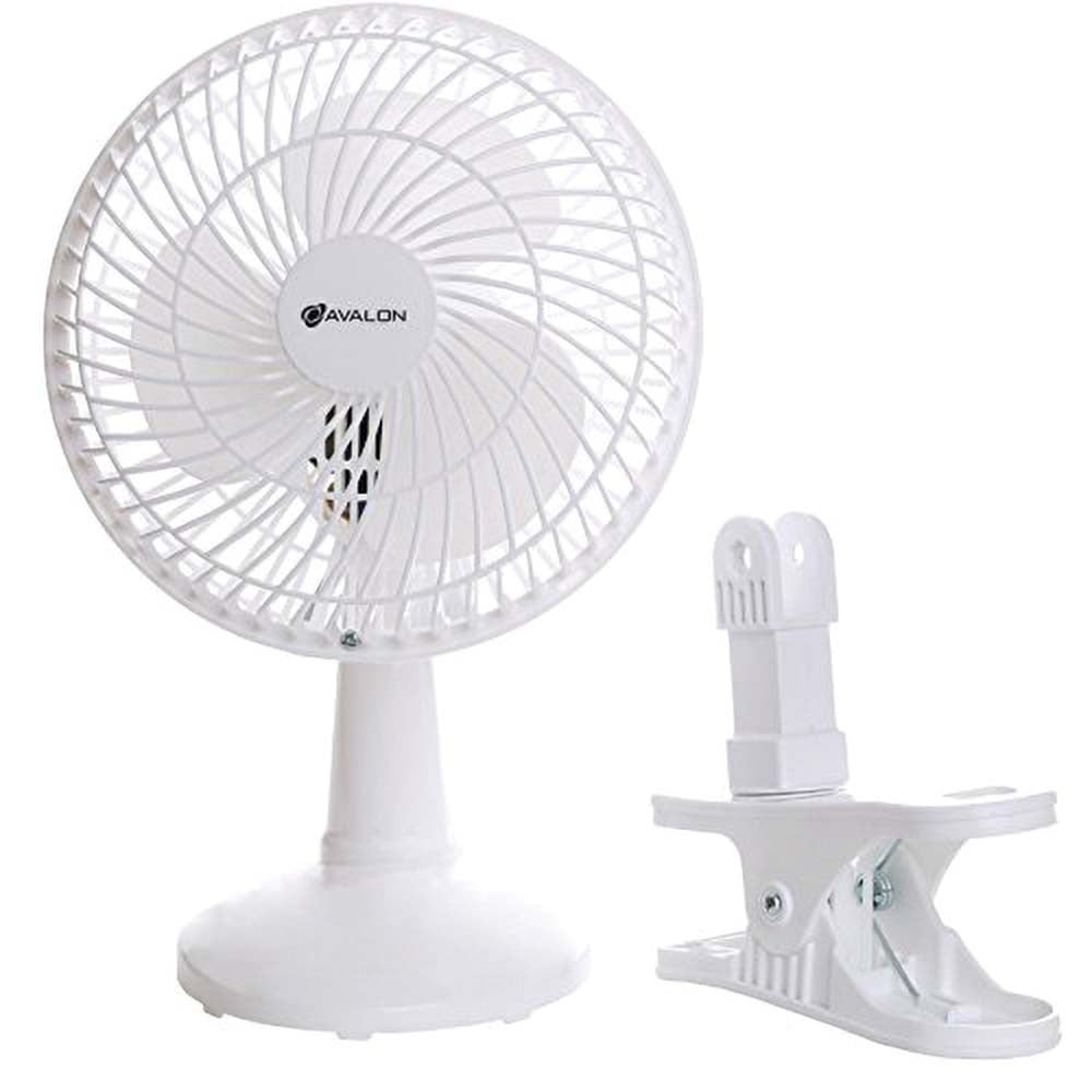 GENESIS Genesis A1CLIPFANWHITE Clip Fan 307 Cfm 2 Speed