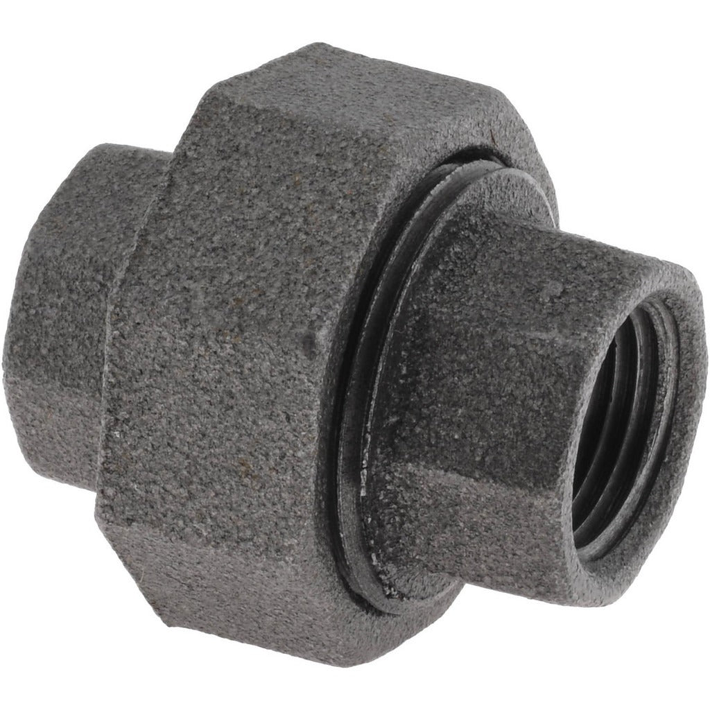 VALUE COLLECTION Value Collection B-UNI05 Black Malleable Iron Union 1/2 in