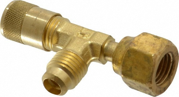 PARKER Parker AVTS4D-4 Swivel Tee Depressor Access Valve 500 Psi