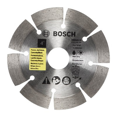 BOSCH Bosch DB441S 4 Inch Segmented Rim Diamond Blade