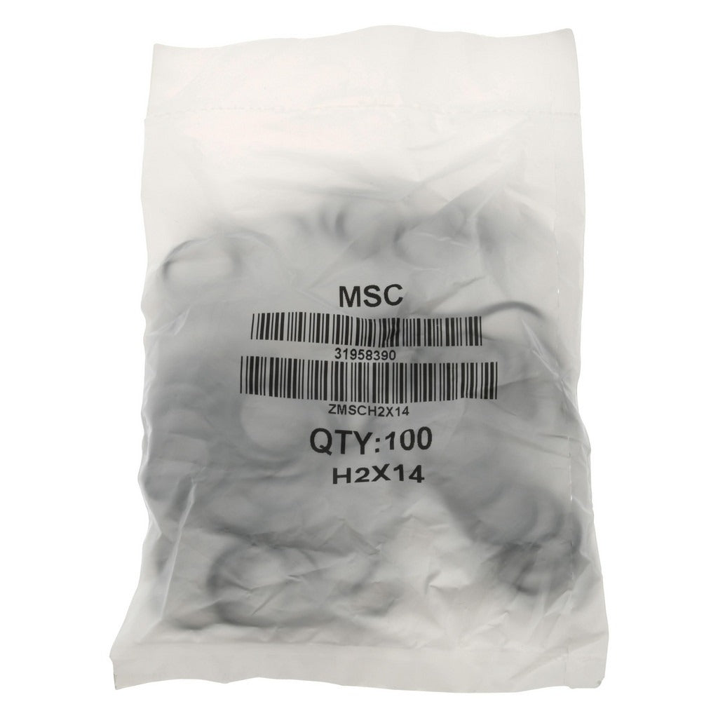 VALUE COLLECTION Value Collection ZMSCH2X14 O-ring 14mm Buna-n 100 Pack